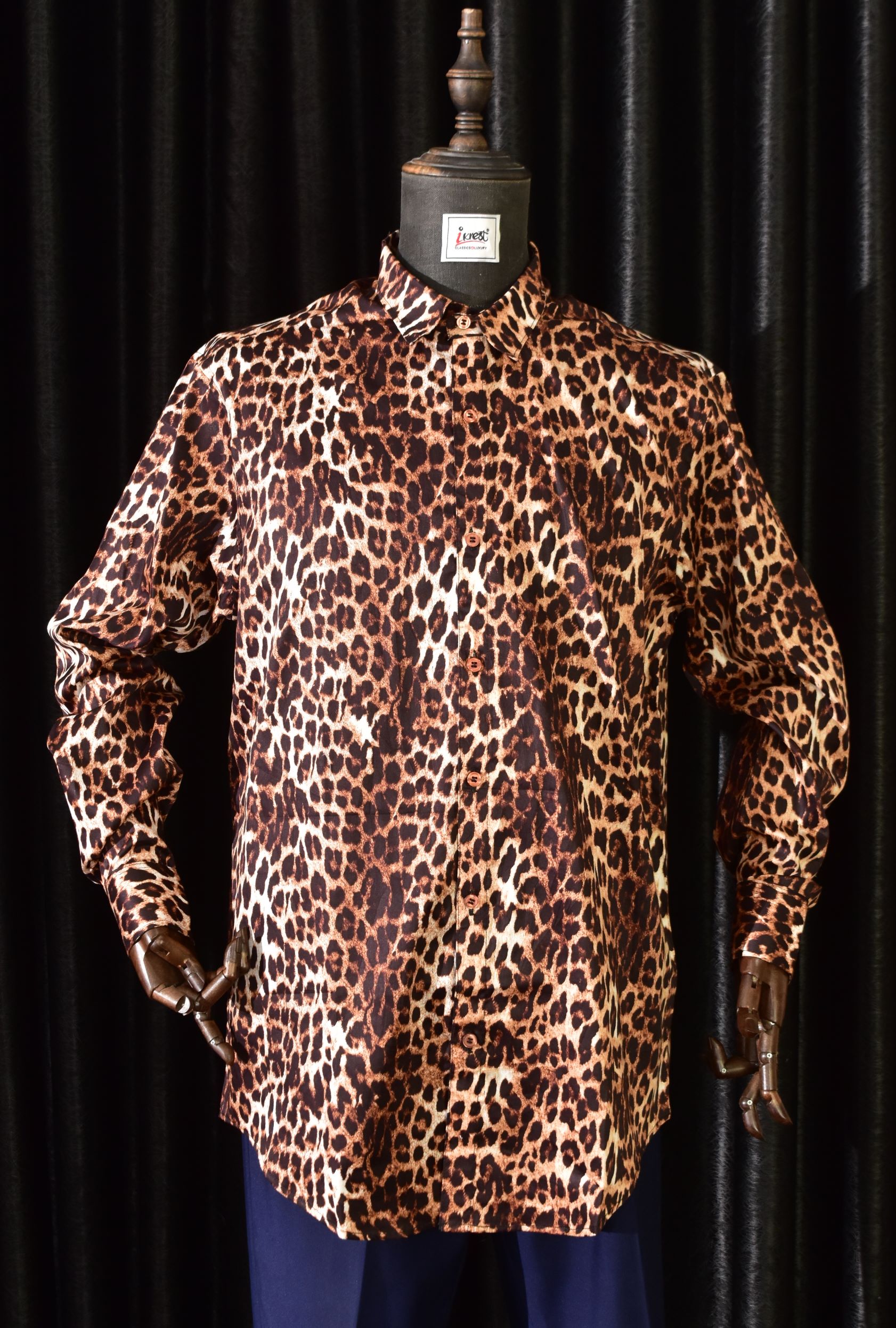 ikrest Leopard Fur Fabric