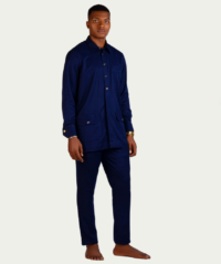 Navy Blue Male Two-Piece