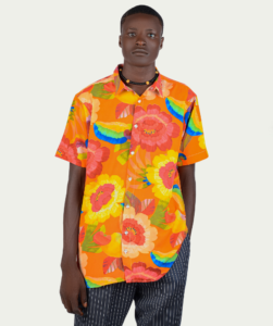 Floral Corporate Short Shirts