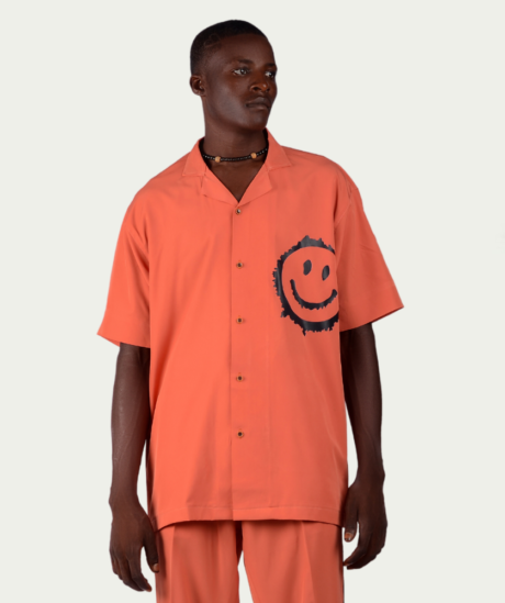 Peach Male Smiley Emoji Two-piece