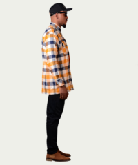 Multicolored Plaid Long Sleeve Shirt